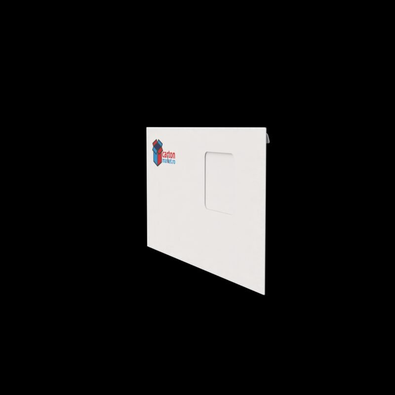 plic dl alb, 110x220 mm, 80gr/mp, lipire siliconică, cu fereastră dreapta 45x90mm plic dl alb, 110x220 mm, 80gr/mp, lipire siliconică, cu fereastră dreapta 45x90mm