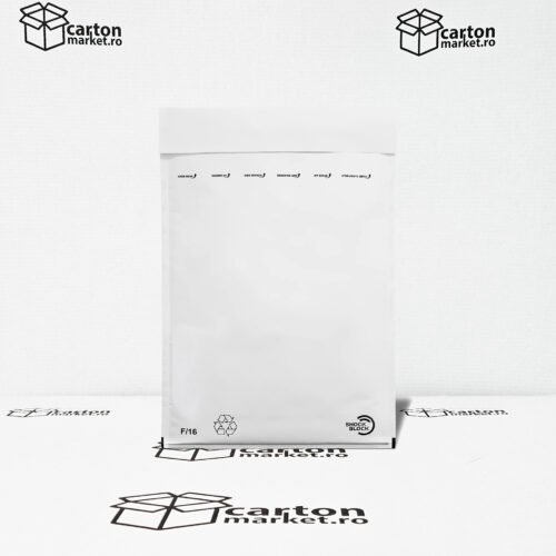 plic antisoc f16, 240x350+50 mm, kraft alb