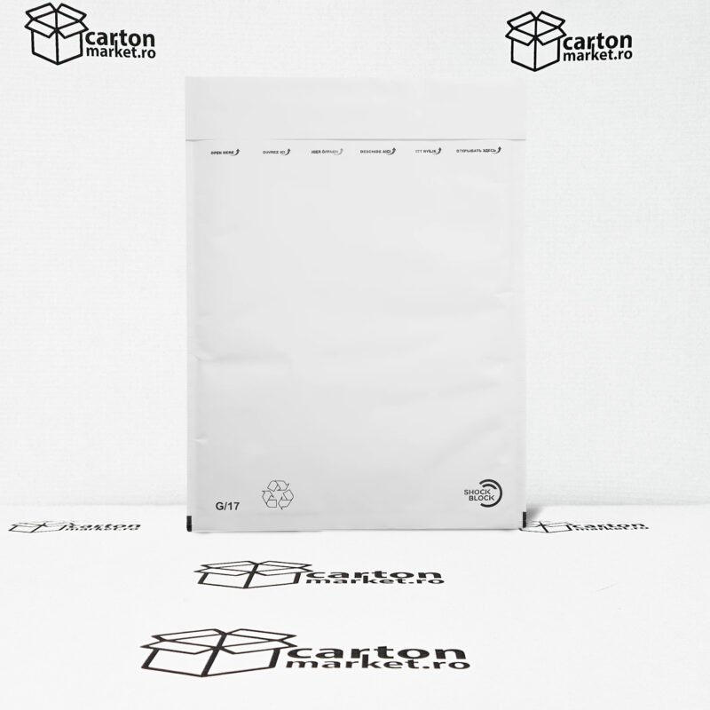 plic antisoc g17, 250x350+50 mm, kraft alb plic antisoc g17, 250x350+50 mm, kraft alb