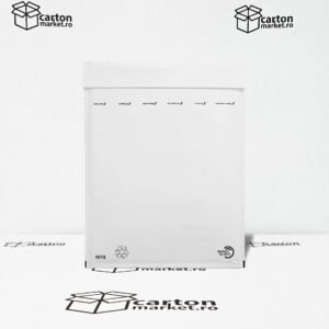 plic antisoc h18, 290x370+50 mm, kraft alb