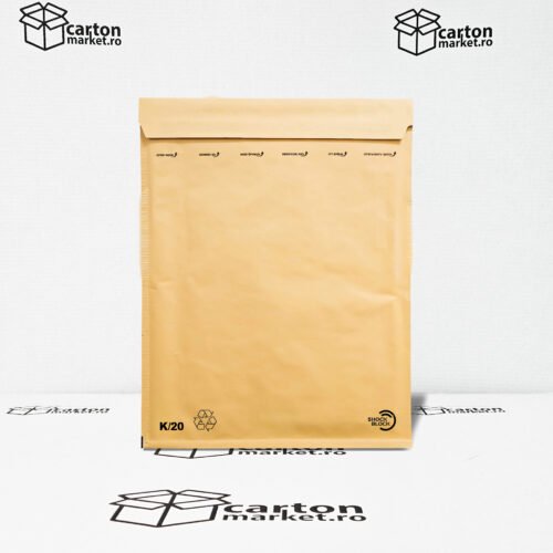 plic antisoc k20, 370x480+50 mm, kraft maro