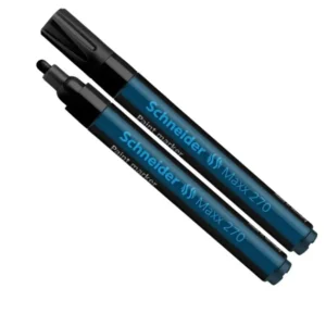 marker cu vopsea schneider 270, 1 3 mm negru si alb marker cu vopsea schneider 270, 1 3 mm negru si alb