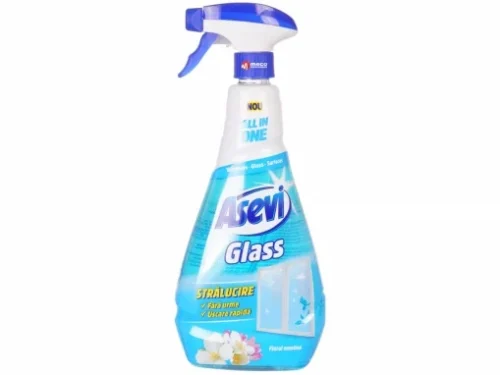 solutie geamuri asevi glass stralucire 750ml