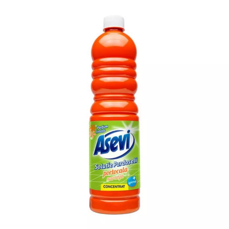 detergent lichid pardoseli, portocala, 1 l, asevi