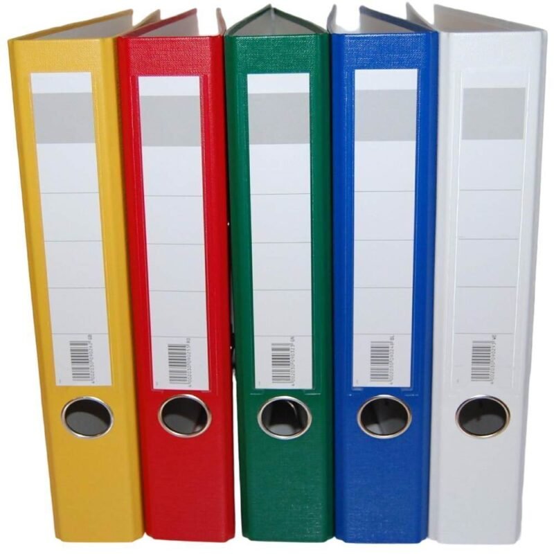 biblioraft plastifiat 7.5 cm,culori diverse biblioraft plastifiat 7.5 cm,culori diverse