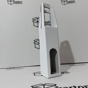 cutie carton pentru sticla de vin 80 x 80 x 260 cm,carton co3 albit ,natur