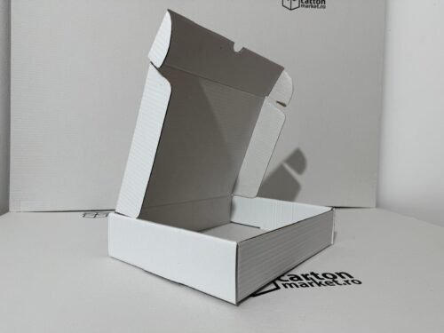 cutie carton tip co3 / ondula b 310 x 234 x 63, culoare carton:alb