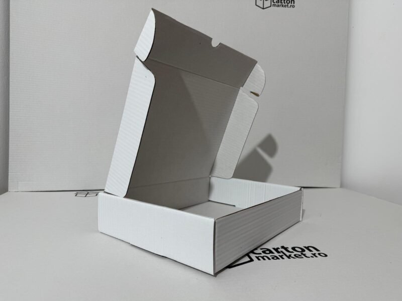 cutie carton tip co3 / ondula b 310 x 234 x 63, culoare carton:alb