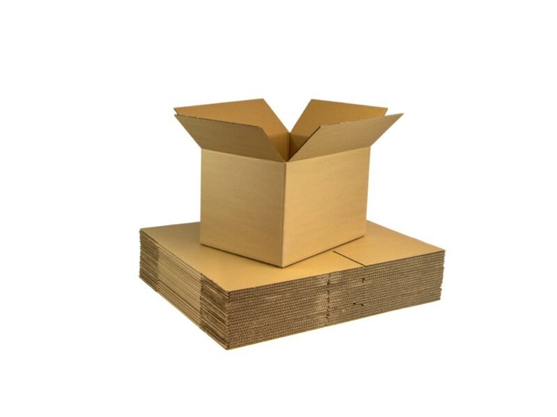 classice3 Cutie carton tip CO3 / ondula B 250 X 200 X 150 mm, Culoare carton:natur , set 25 buc