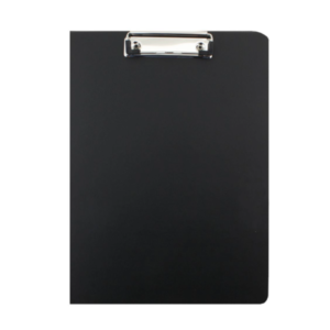 Clipboard dublu  A4,Daco, cu mecanism de prindere, albastru, negru, rosu