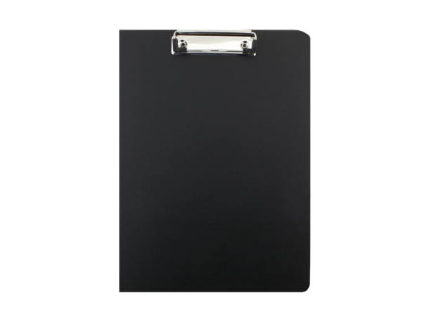 Clipboard dublu  A4,Daco, cu mecanism de prindere, albastru, negru, rosu
