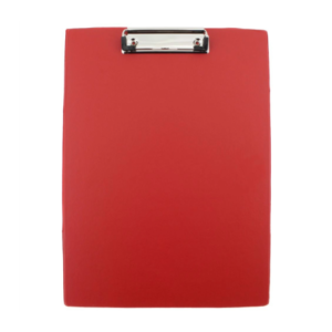 cl simplu Clipboard simplu A4,Daco, cu mecanism de prindere, albastru, negru, rosu