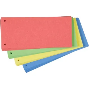 SEPARATOR CARTON 10.5X24 CM , 160 GR 100BUC/SET culori disponibile roz, galben , verde , albastru
