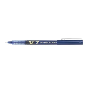 Roller cu gel cerneala varf 0.7 mm PILOT V7 HI-TECPOINT albastru
