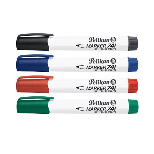 marker whiteboard, varf rotund, pelikan 741 10buc/cut, culori disponibile negru, albastru, rosu, verde marker whiteboard, varf rotund, pelikan 741 10buc/cut, culori disponibile negru, albastru, rosu, verde